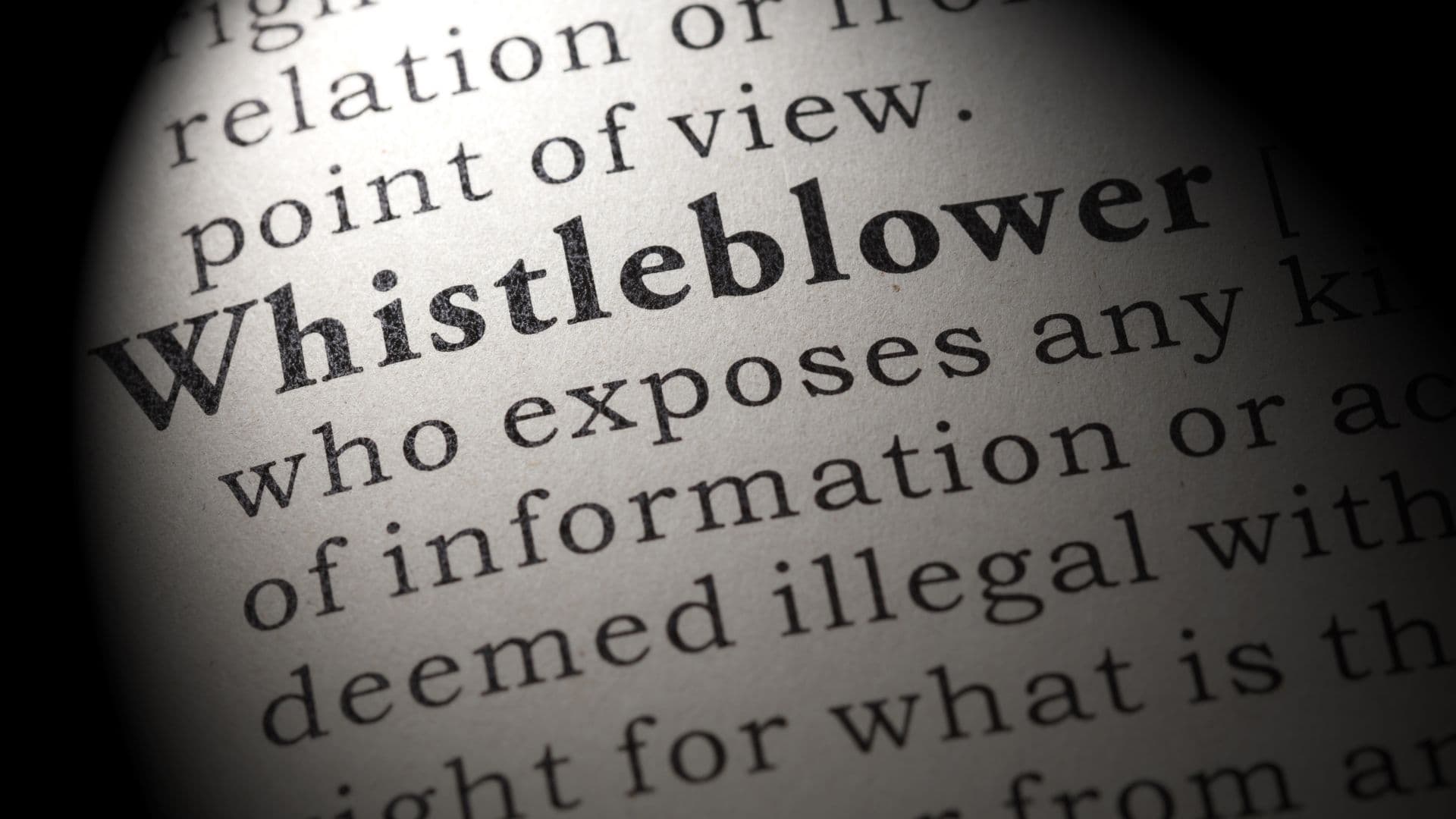 Normativa Whistleblowing